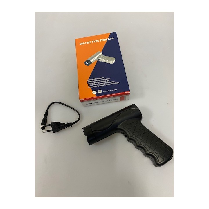 Shocker zap weapon Electric discharge + LED flashlight TW-808 rechargeable tazer taser