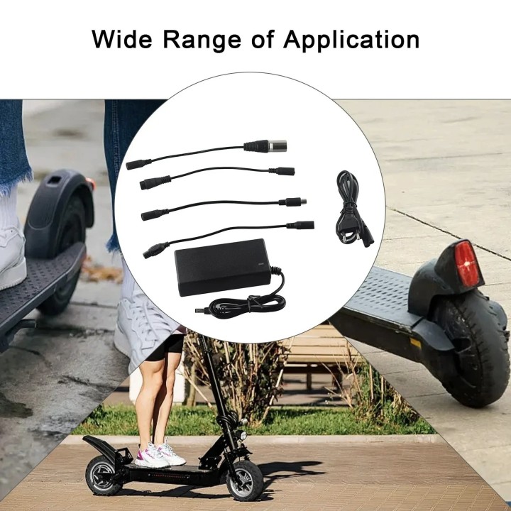 Chargeur 220V 42v 2a 3 pin 5 fiches batterie 2 roues Mini Smart Scooter électrique Gyropode REVOE