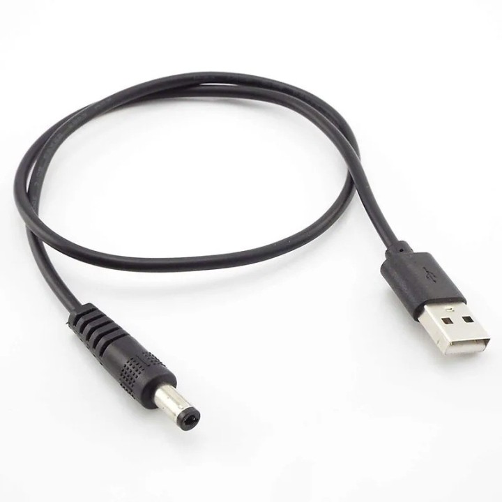 Adaptador de cable de alimentación USB de 2.5 mm 0.7mm a 5 V CC (5 V CC)