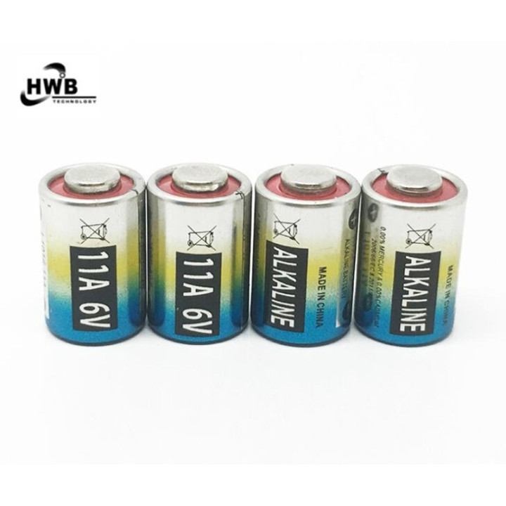 10 x Batteria alcalina 6v 33ma 1 pezzo gp11 g11a mn11 11a l1016 gp11a a11 cx21a ca21 e11a we11a 10x16mm jr international - 3