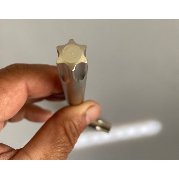 Engine release key 6 star pins Diameter 15mm TOR X T70