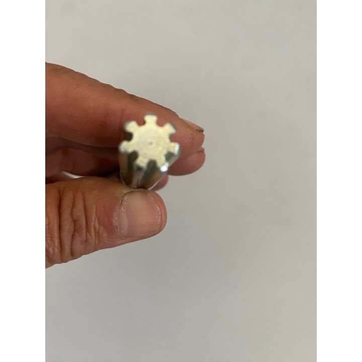 Cle deverrouillage exagone Diamètre 13.7mm moteur a encastrer e4000b bloquage portail