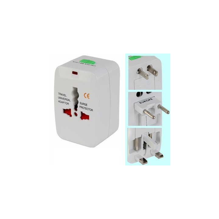 Elektrische universal-stecker-adapter reise europe 150 ländern usa uk australia britain maclarry - 3