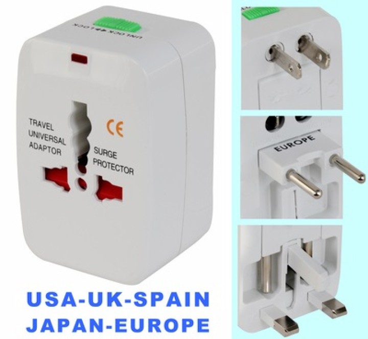 Adattatore presa elettrica viaggio 150 paesi europa america usa gran bretagna uk australia maclarry - 1