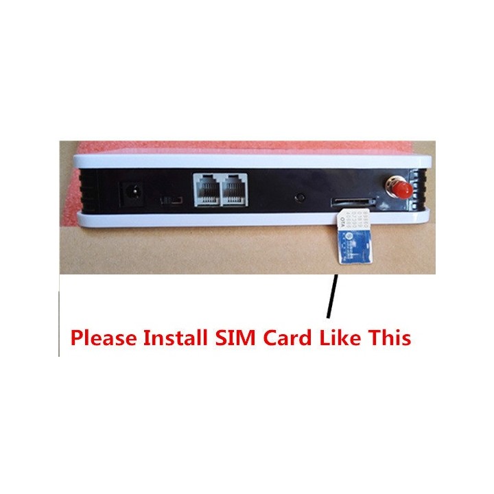 Gateway gsm 2 linee trasformatore relè per il telefono fisso sagem ll-b2021
