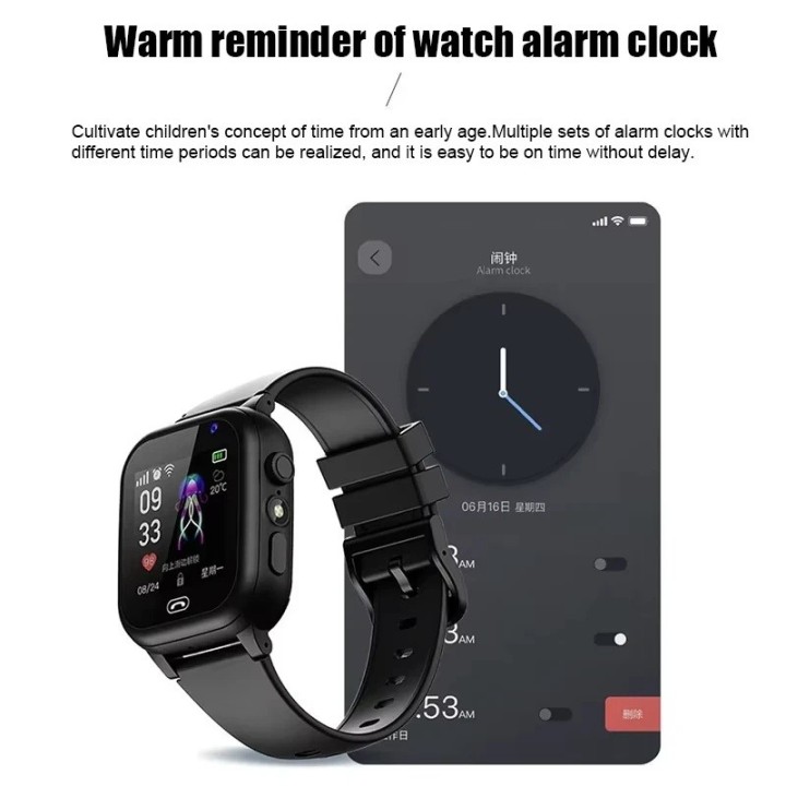 GPS intelligente orologio T58 per Button bambini bambini GPS Bracciale Google Map Sos GSM Tracker localizzatore GPS Clock Smart