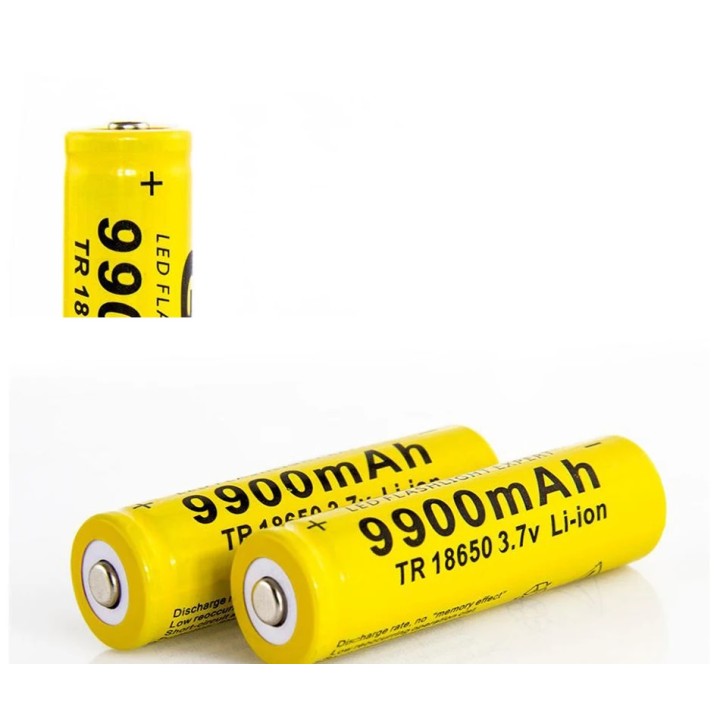 Lot de 2 piles rechargeables ultrafire 18650 3.7v 3000mah 3a li-ion
