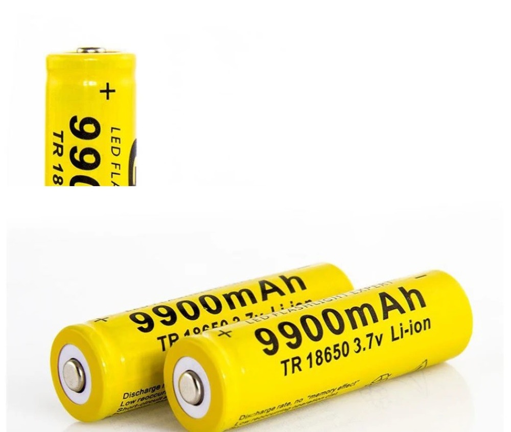 2 battery ultrafire 3.7v 3000mah 18650 rechargeable li-ion 3a flashlight tled3wz