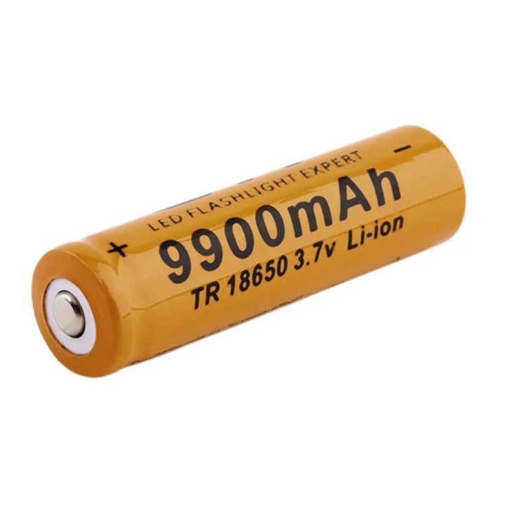 18650 Schwarz 18650 Li-Ion 3,7 V 6000mAh Akku für Fackel-Scheinwerfer-