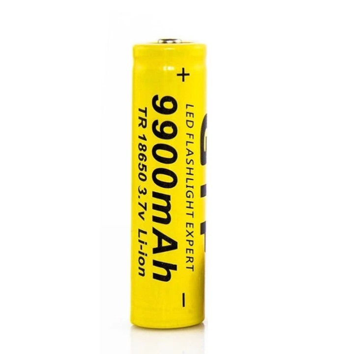 18650 Batteries Black 18650 Rechargeable Li ion 3.7v 6000mah Battery For Torch Headlamp