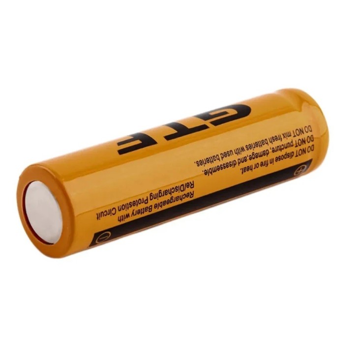 10 X 18650 Nero 18650 ricaricabile Li ion 3.7v 6000mAh batteria per la torcia Proiettore