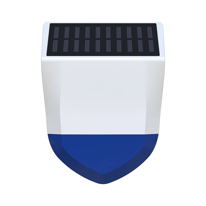 Sirene solaire exterieure etanche 95db ZIGBEE + batterie 433MHz tuya pour alarme sans fil rfid APP