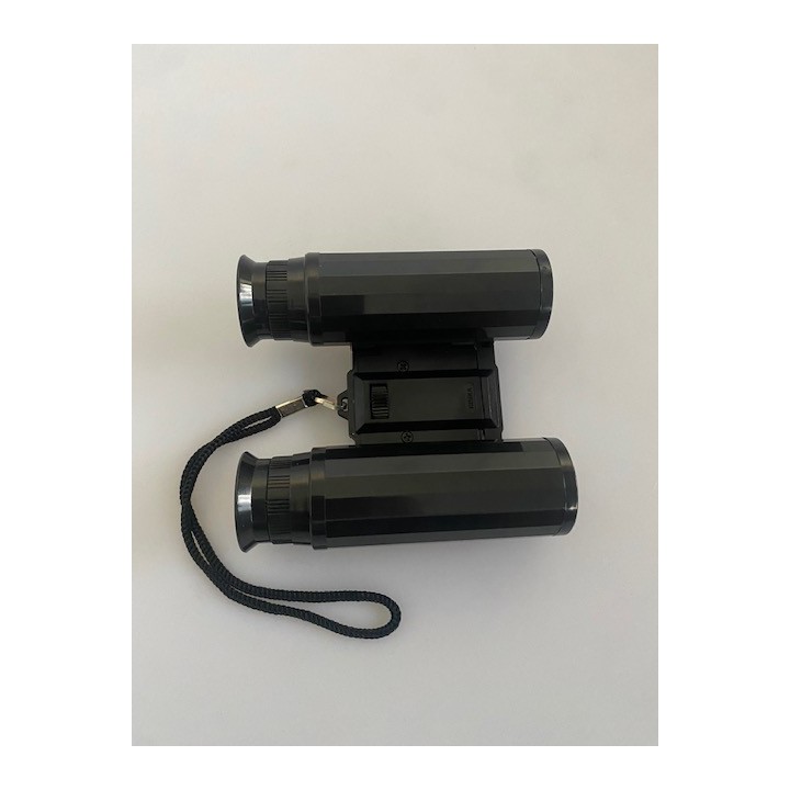 Gemelos de bolsillo 4 x 30 ajuste claridad + funda de transporte