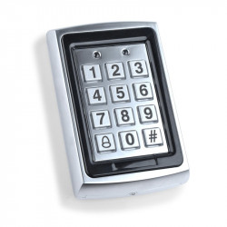 Impermeable Rfid de metal Teclado de control de acceso 1000 usuarios 125khz jr international - 4