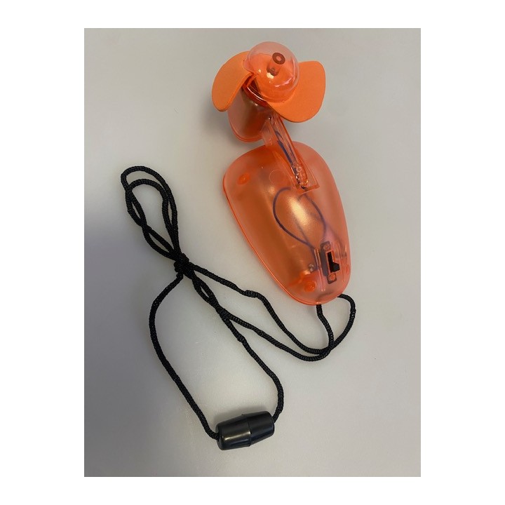 2 ventilador de la batería portátil ventila aireación personal aireador ventilación ambientador viento
