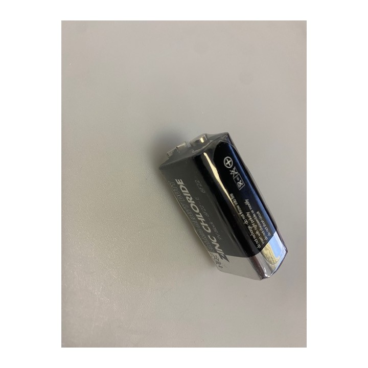 Hq zinkchlorid 9v batterie