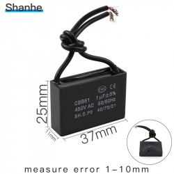 kondensator CBB61 450V 1UF tifoz tifoz kondensator vëllim kapacitoreve 2uF sourcingmap - 3