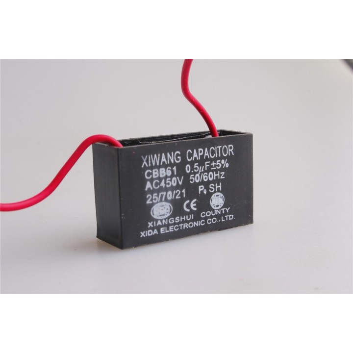 kondensator CBB61 450V 1UF tifoz tifoz kondensator vëllim kapacitoreve 2uF