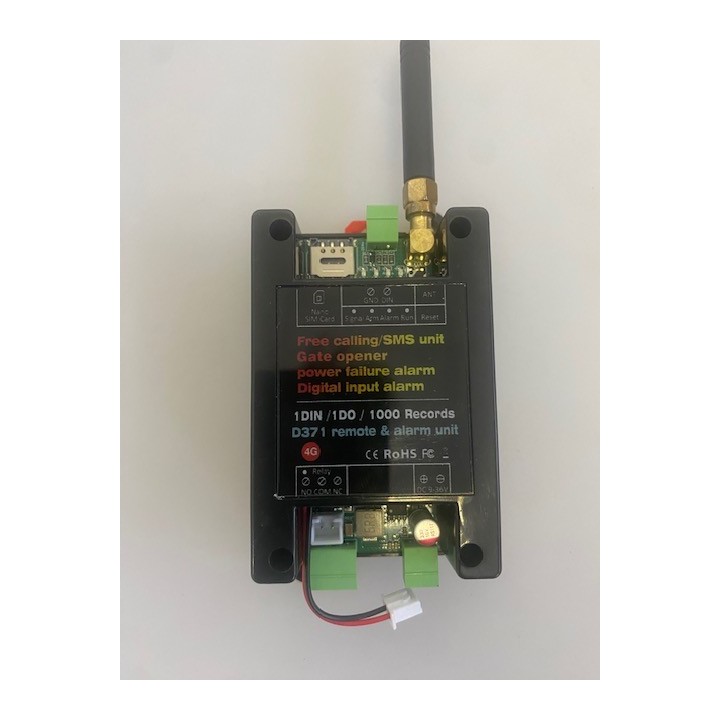 D371 4G GSM-Sender, Stromausfallalarm, 9V/12V/24V/36V Smart-Sicherheitsalarmsystem