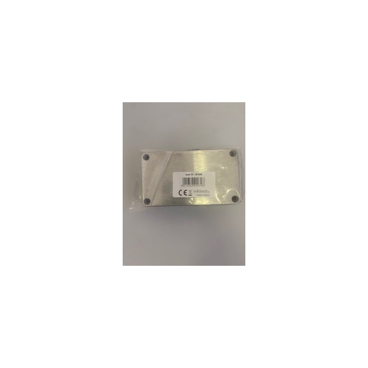 Coffret metallique etanche en aluminium  115 x 65 x 30mm g106 coffre boite boitier