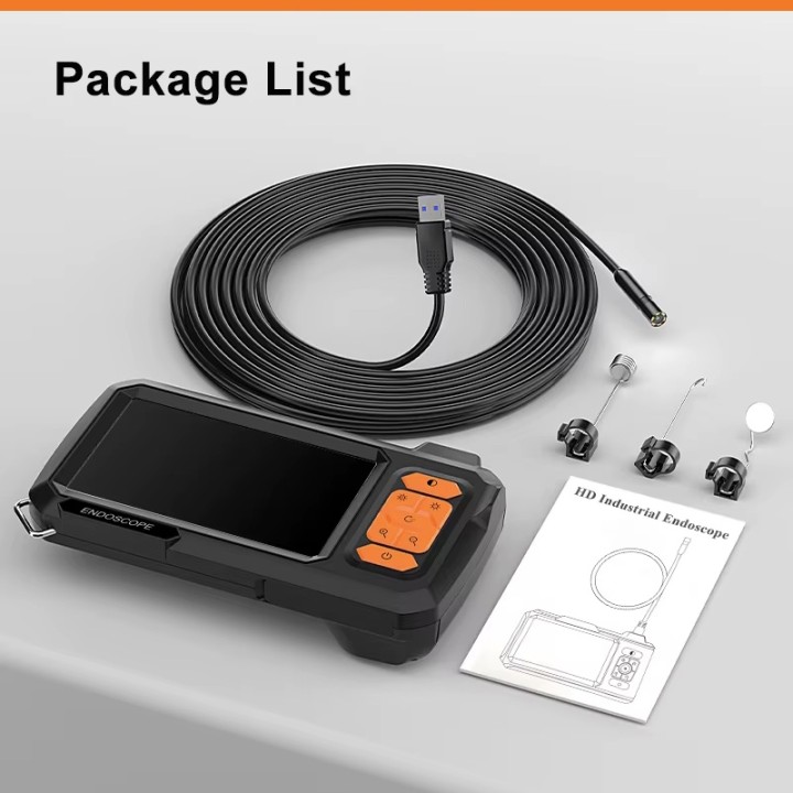 camera led usb 30 mètre endoscope étanche inspection 30m