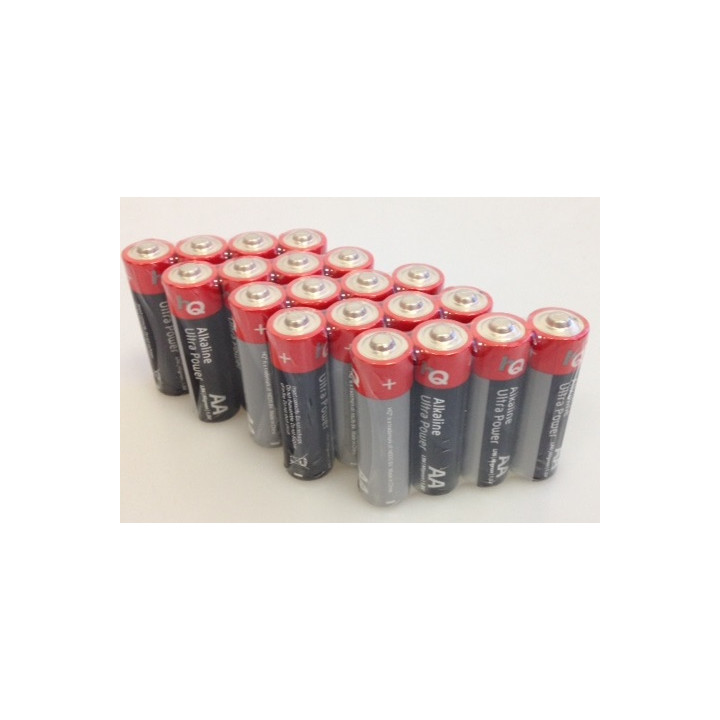 5 pack 4 alkaline battery r6p 1.5v (20 piles) packs battery aa am3 lr6 15a e91mn1500 815 4006 ansmann - 4