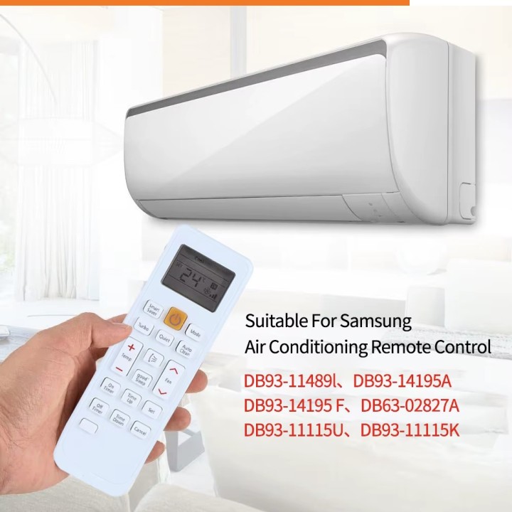 Télécommande climatiseur Samsung DB93-11489L DB63-02827A DB93-11115U DB93-11115K KT3X002