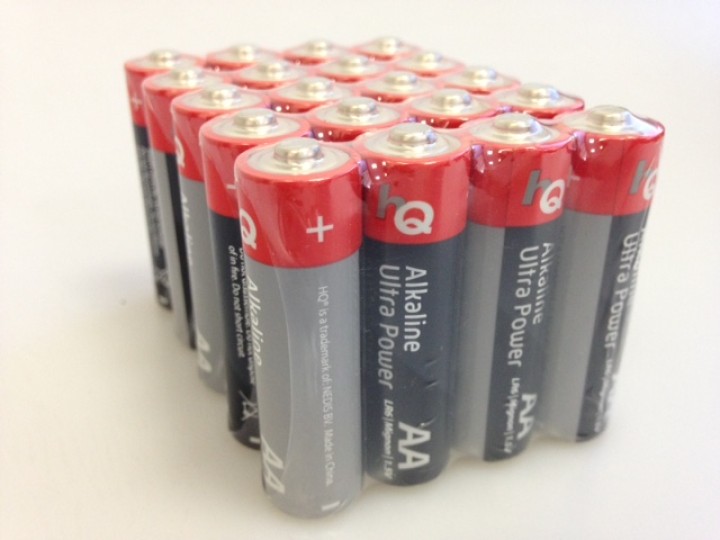 5 pack 4 alkaline battery r6p 1.5v (20 piles) packs battery aa am3 lr6 15a e91mn1500 815 4006 ansmann - 1