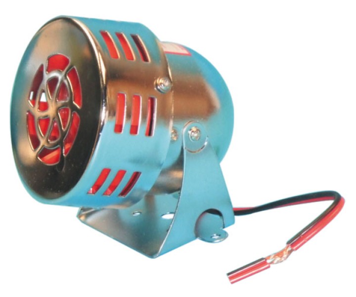 Electromechanic turbine siren 110db chromium plated turbine siren, 12vdc 0.7a 500m turbine siren sonore protection alarm system 