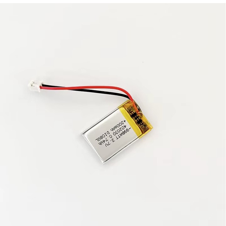 Batterie lithium polymère 200mAh 3,7v rechargeable périphériques portables 402030 502030 4/20/30mm