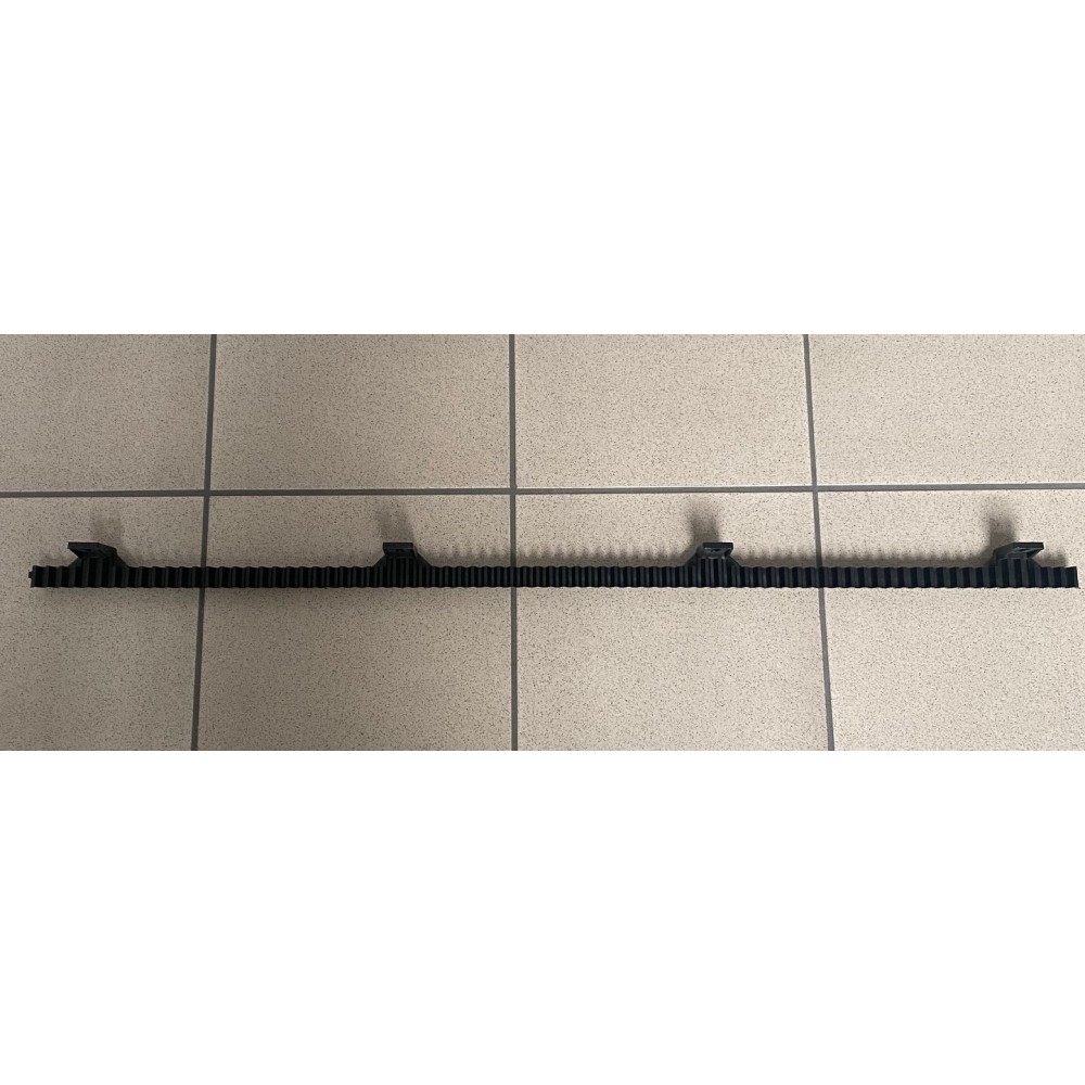 Cremagliera nylon 1m + attacchi cancelli automatici scorrevoli