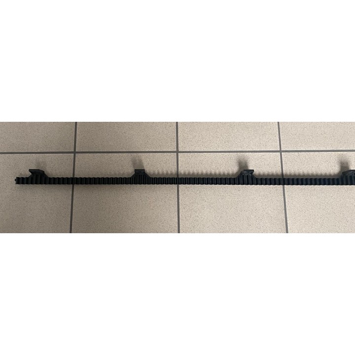 Cremagliera nylon 1m + attacchi cancelli automatici scorrevoli