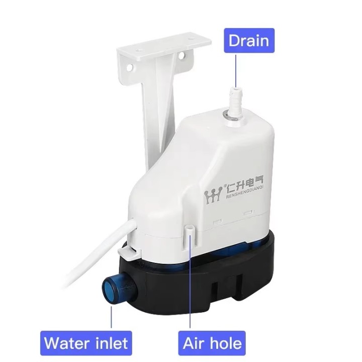 Extrem leise automatische Kondensatpumpe (220 V, 40 l/h Förderleistung) – RS-40C – Kondensatablauf für Klimaanlagen