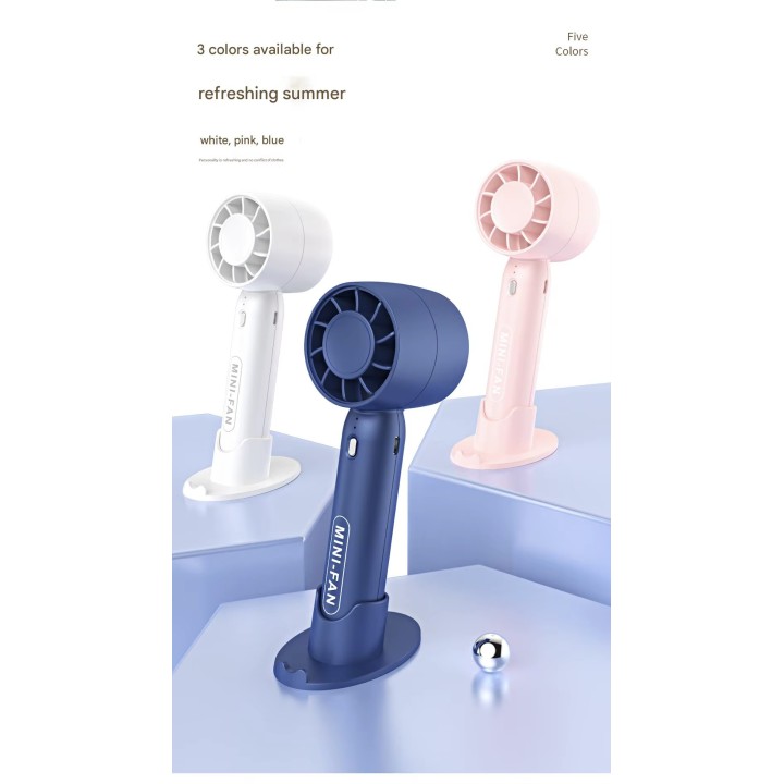 ventilateur portable Turbo à chargement USB, léger, pour extérieur et bureau, batterie longue duree