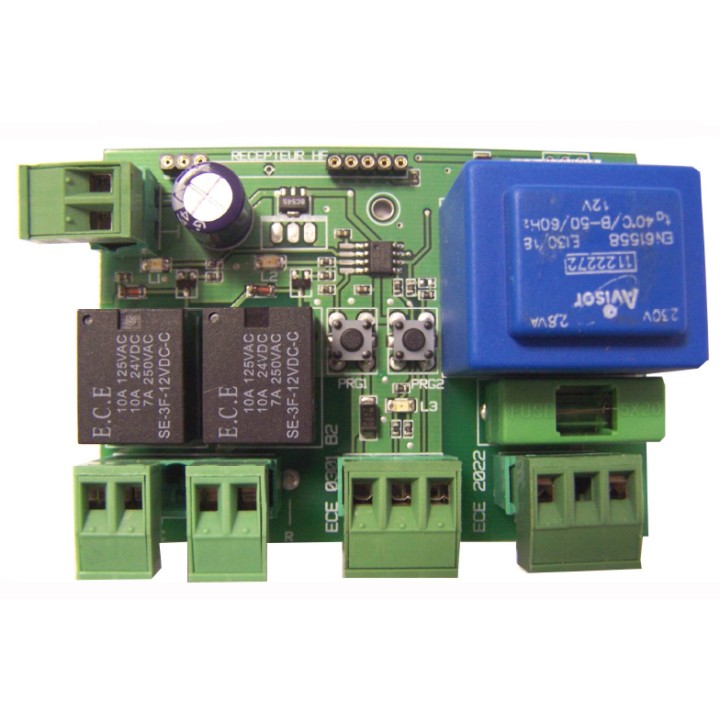 Receptor de radio de 2 canales y 220 V CA a 433 MHz ECE2022LM (iluminación/transmisión por radio)