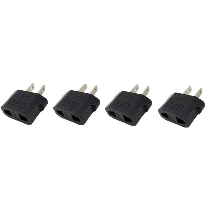 2 travel adapter plug us industry canada francia euro-convertitore / giappone americano usa usa