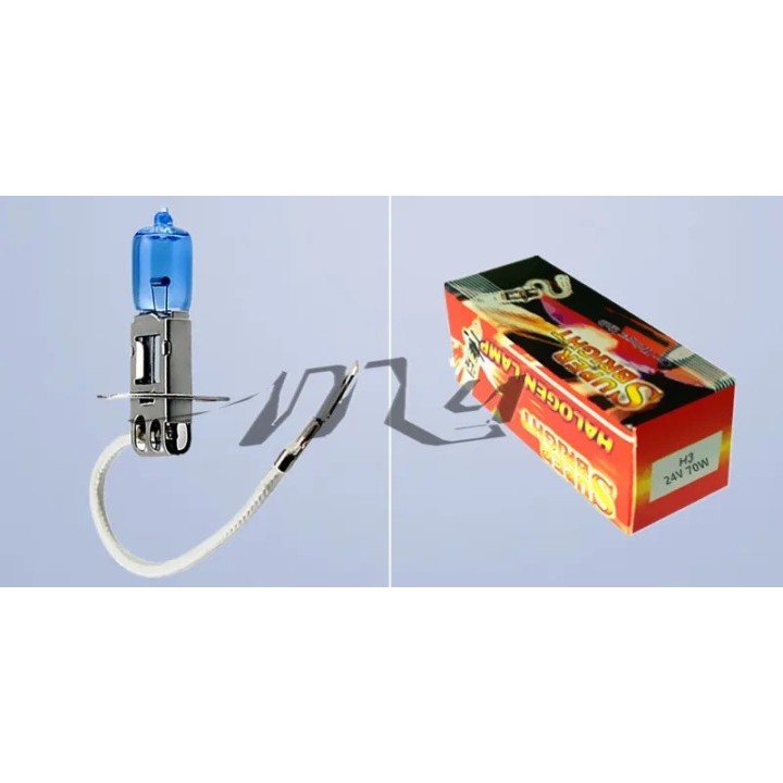 10 X Standard lampada alogena lampada h3 24v 70w PK22s