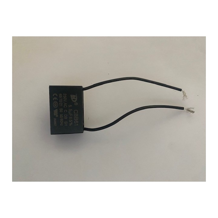 Condensateur cbb61 5uf 5mf 5 mf uf micro farad 250v 450v 500v ac rectangle demarrage moteur ventilateur