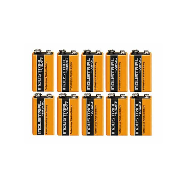 10 9vdc alkaline battery duracell 1604 ultra ansman - 3