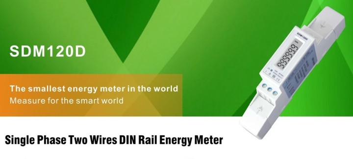 Il consumo di energia ora indicatore kwh 220v metro powermeter guida din monofase 1 fase bauser - 4