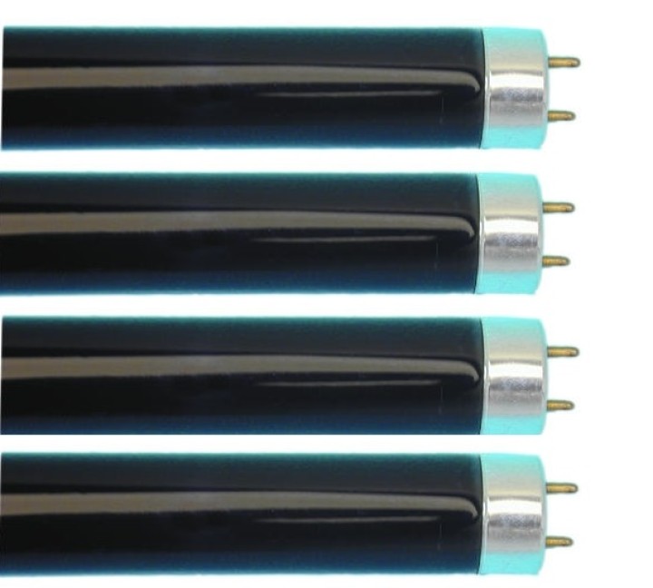 4 tubo fluorescente 36w 40w luz negra velleman - 3