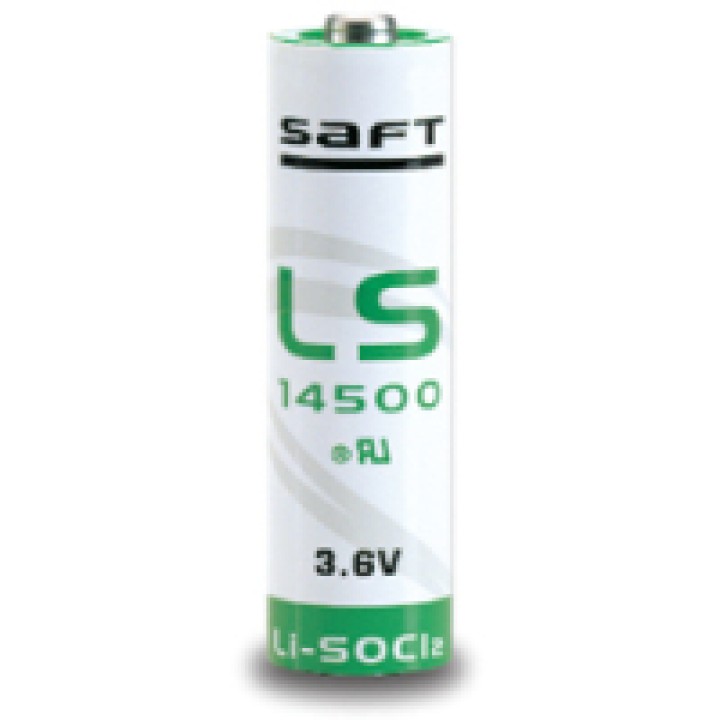 Lithium saft ls 14500 2400mah 3.6v aa ls14500 cr14505 er6h ltc17c tl5104 er6aa ls14500c jr international - 1