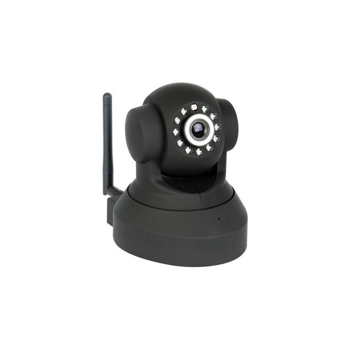 Motorizzata telecamera ip wireless wifi a colori compatibile audio iphone pan tilt jr international - 1