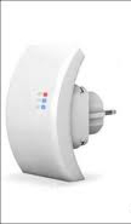 Wifi repeater 802.11n/b/g network router range expander 300m 2dbi antennas us/eu plug jr international - 1