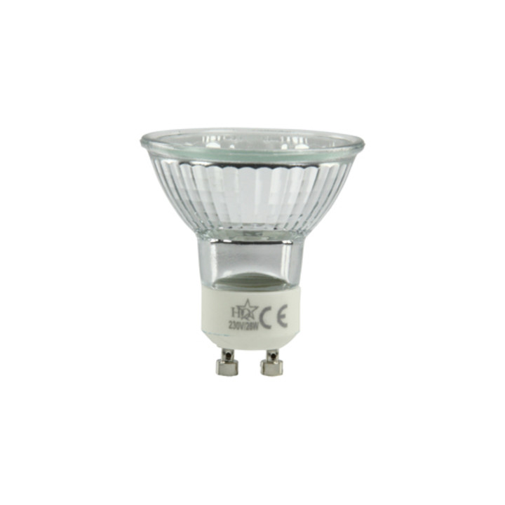 Halogen bulb gu10 20w 220v lamp h0621hq 230v 240v lighting osram - 1