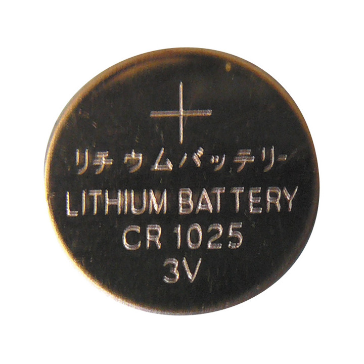 Pila al litio 3v cr1025 alimentazione pile batterie alimentazione pile batterie jr international - 1