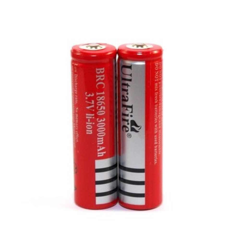 1 batteria ultrafire 3.7v 3000mah 18650 batteria ricaricabile li-ion 3a torcia tled3wz ultrafire - 1