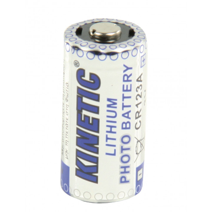 Pile litio foto 3v 1300ma cr123ac pile litio pile cr123 pile litio alimentazioni batterie litio velleman - 1