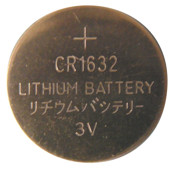 Pila litio 3vcc 120mah cr1632 pile litio pile bottone pile bottone alimentazioni alimentazione cr velleman - 1
