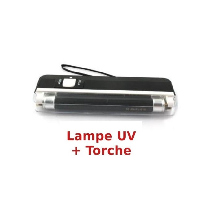 Handheld UV Black Light Torch Portable Blacklight with Torch jr international - 1